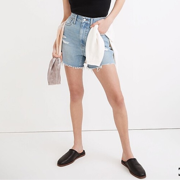 Madewell the Momjean shorts size 29 Jorts preloved vacation Hawaii Florida NY - Picture 1 of 8